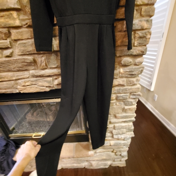 ST. JOHN KNIT PANTSUIT JUMPSUIT SZ 6 - Picture 4 of 6